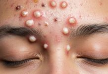 Acne Extraction Whiteheads