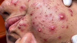 Cystic Blackheads Extraction